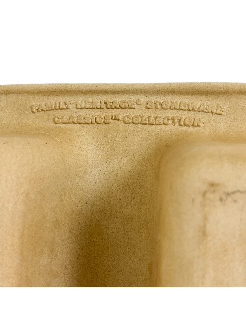 Pampered Chef 1418 Stoneware 4 Mini Loaf Pan 15X8 Family Heritage Baking Stone